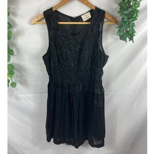 Pins and Needles embroidered top sleeveless dress Size small